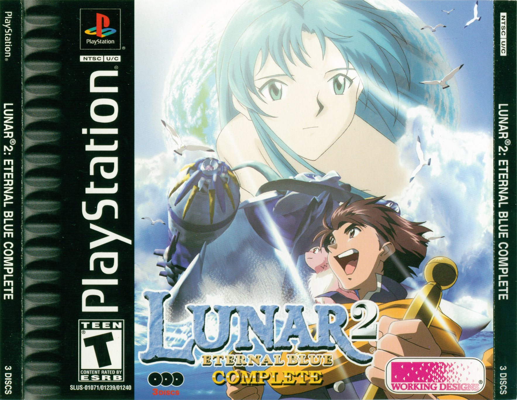 Portada de Lunar 2 - Eternal Blue Complete · NTSC USA