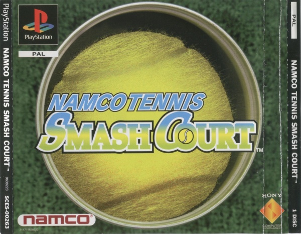 Portada de Namco Tennis Smash Court · PAL Europa