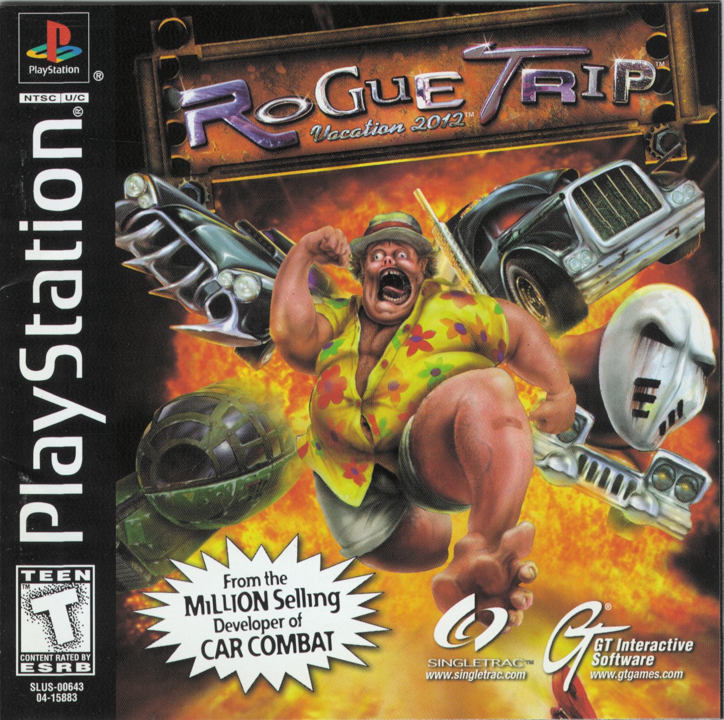 Portada de Rogue Trip Vacation 2012 Estándar para PS1 (US)