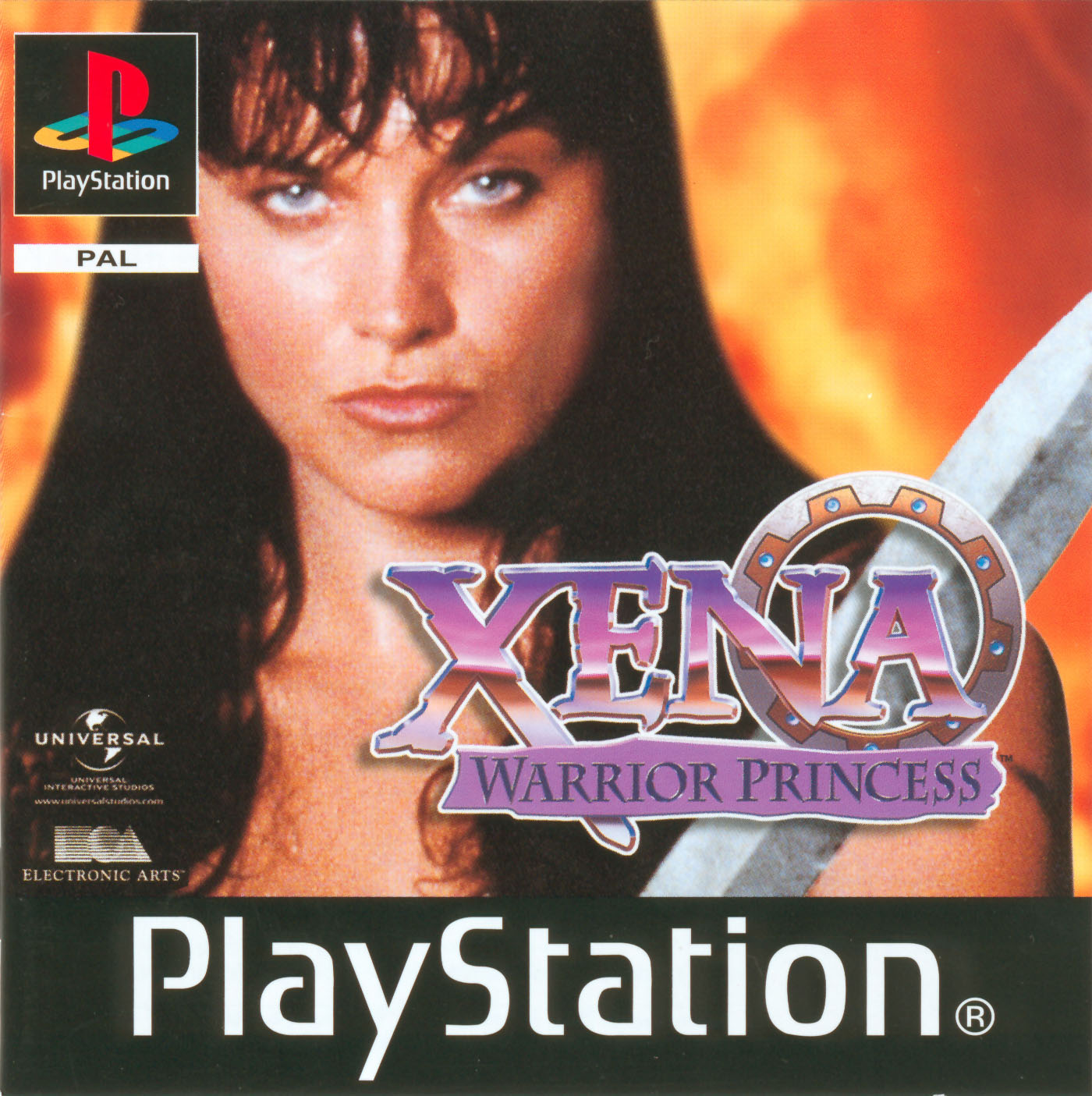 Portada de Xena Warrior Princess · PAL España