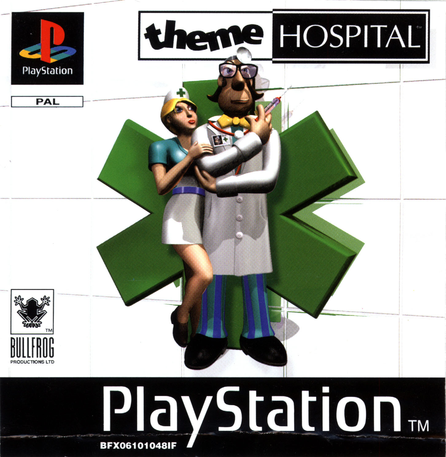 Portada de Theme Hospital · PAL Europa