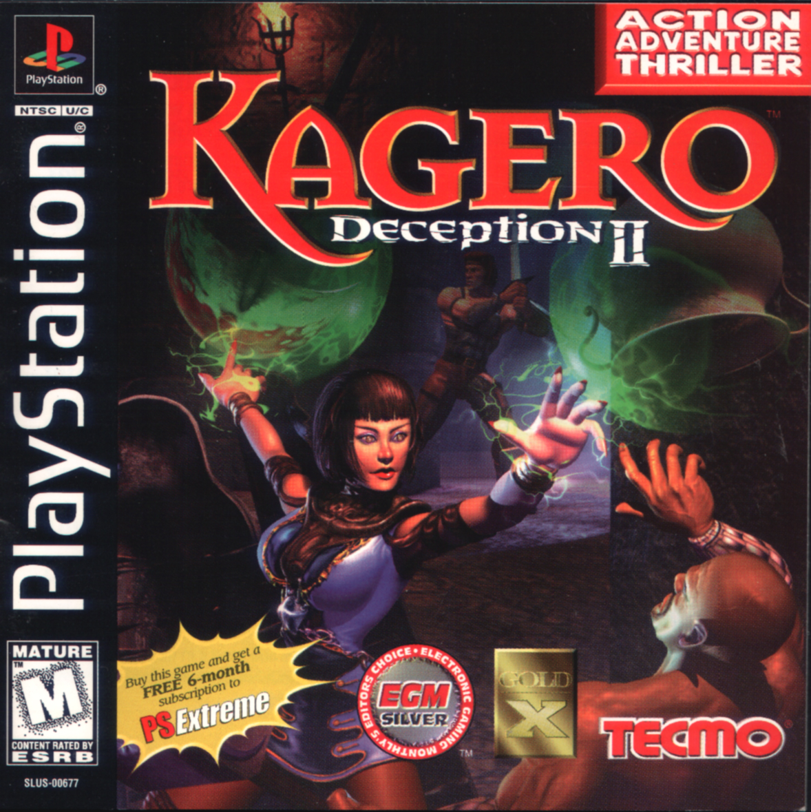 Portada de Kagero Deception II · NTSC USA
