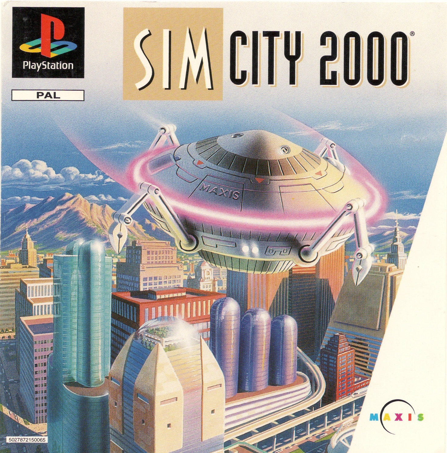 Portada de SimCity 2000 · PAL Europa