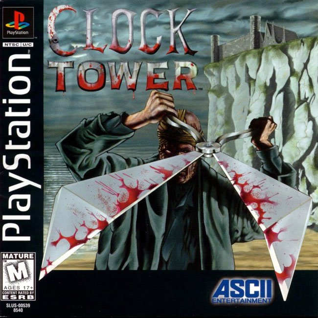 Portada de Clock Tower · NTSC USA