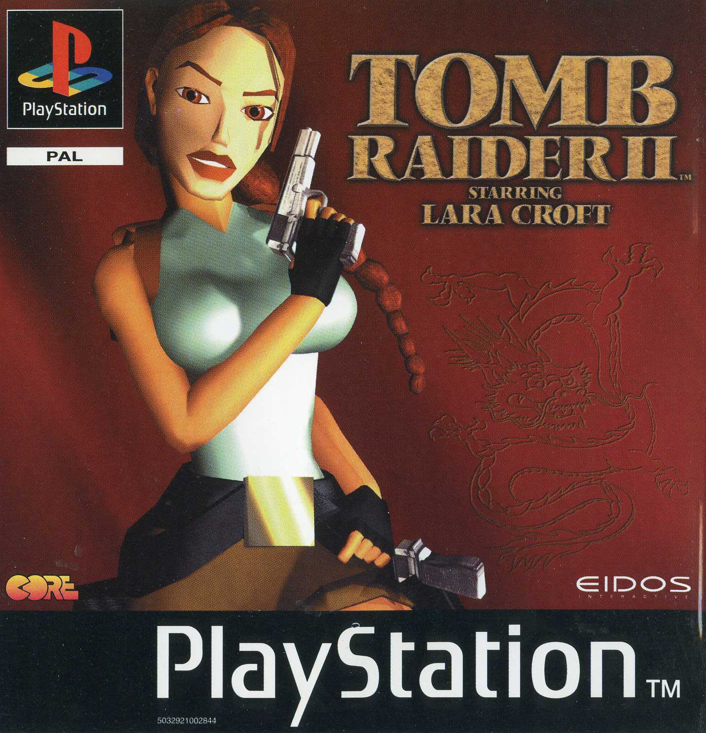 Portada de Tomb Raider II - Starring Lara Croft · PAL Francia