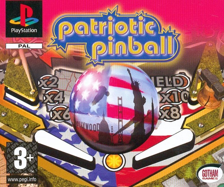 Portada de Patriotic Pinball · PAL Europa
