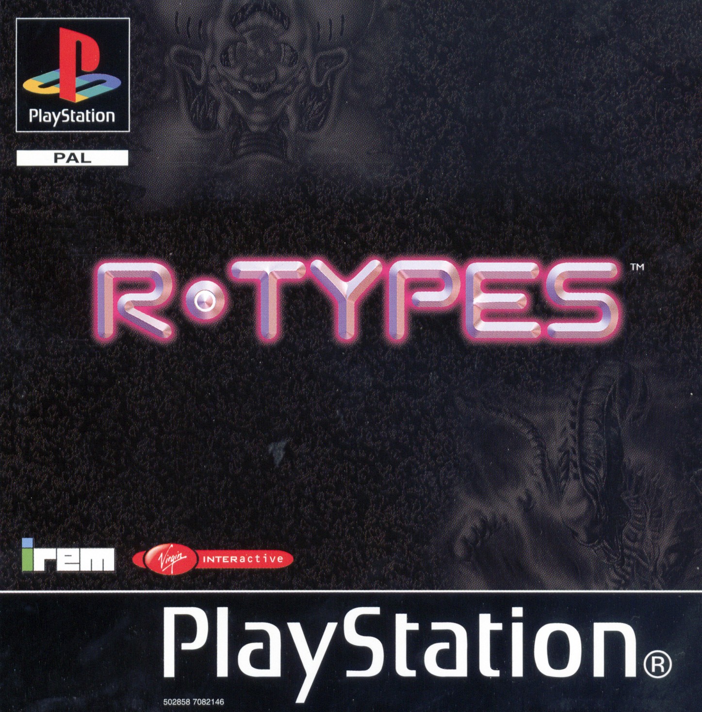 Portada de R-Types · PAL Europa