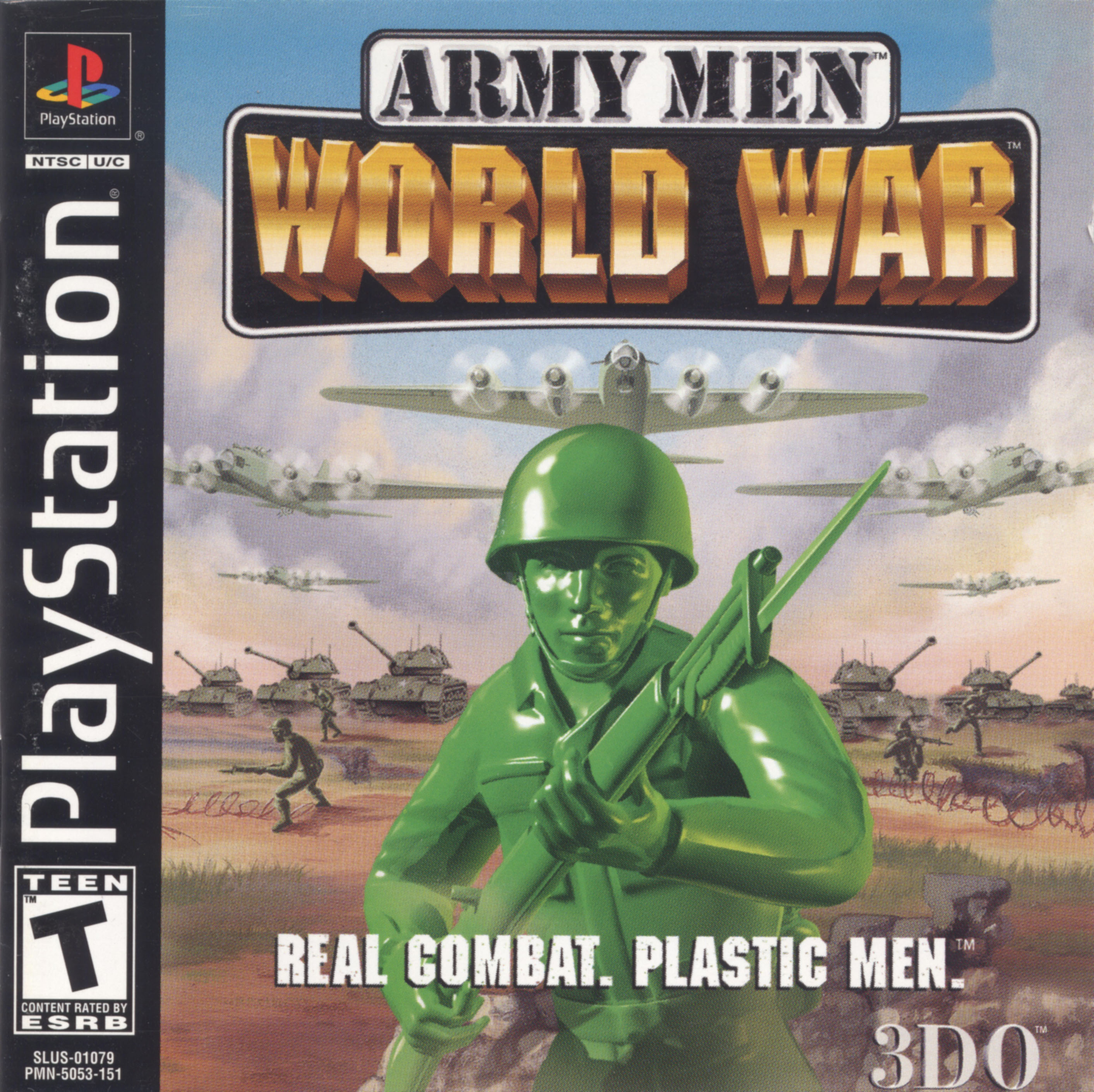 Portada de Army Men World War · NTSC USA
