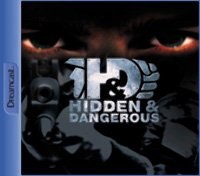 Portada de Hidden and Dangerous para Dreamcast (PAL Europa)