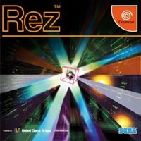 Portada de Rez para Dreamcast (Japón)