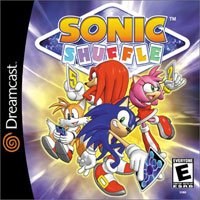 Portada de Sonic Shuffle para Dreamcast (USA)