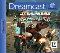 Portada de Star Wars Episode 1: Jedi Power Battles para Dreamcast (PAL Europa)