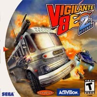 Portada de Vigilante 8: 2nd Offense para Dreamcast (USA)