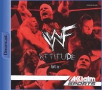 Portada de WWF Attitude para Dreamcast (PAL Europa)