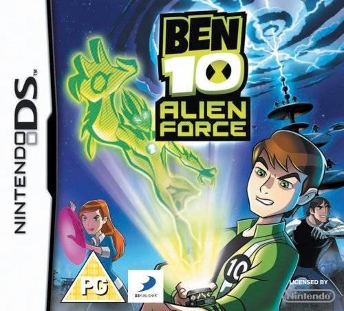 Portada de Ben 10 Alien Force para DS (PAL España)