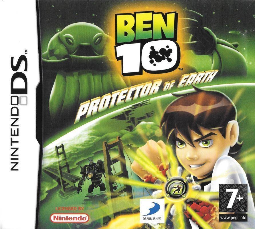 Portada de Ben 10 Protector of Earth para DS (PAL España)