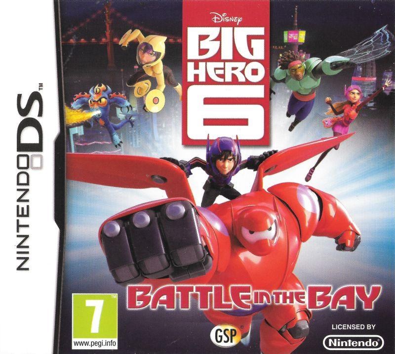 Portada de Big Hero 6: Battle in the Bay para DS (PAL España)