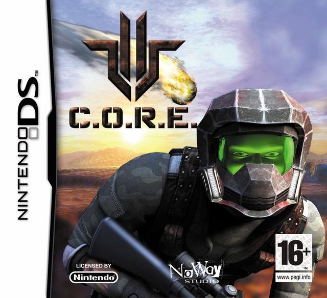 Portada de C.O.R.E. para DS (PAL España)