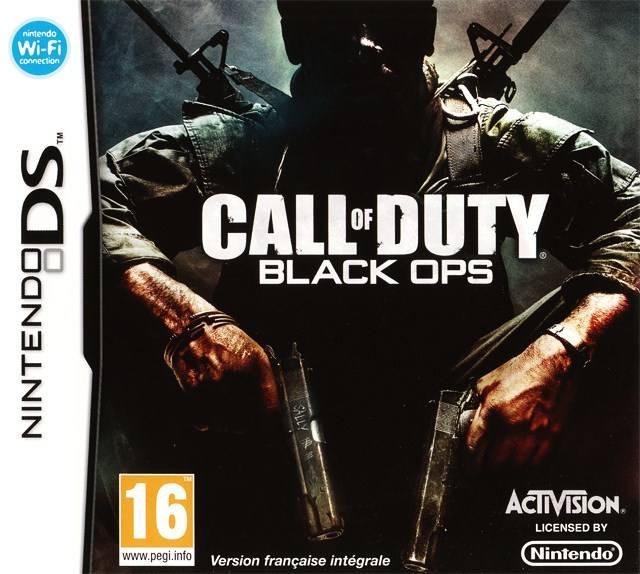 Portada de Call of Duty Black Ops para DS (PAL España)