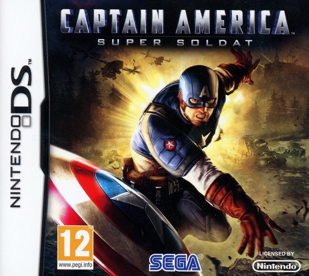 Portada de Captain America: Super Soldier para DS (PAL España)