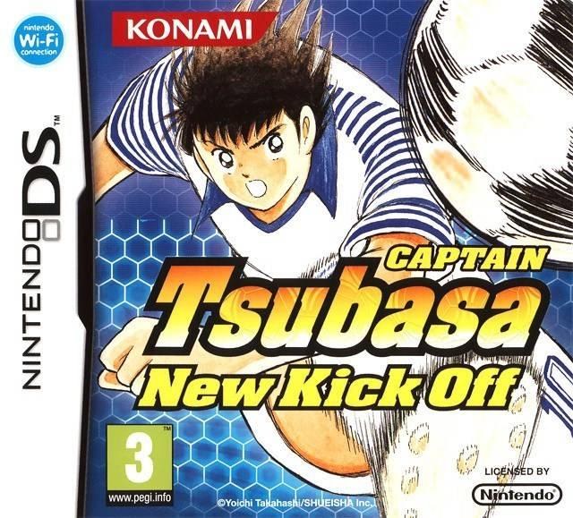 Portada de Captain Tsubasa New Kickoff para DS (PAL España)
