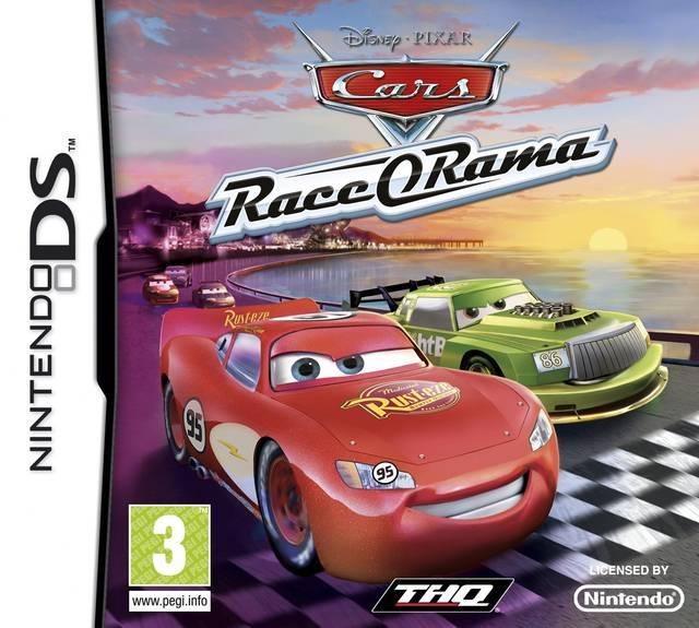 Portada de Cars Race-O-Rama para DS (PAL España)