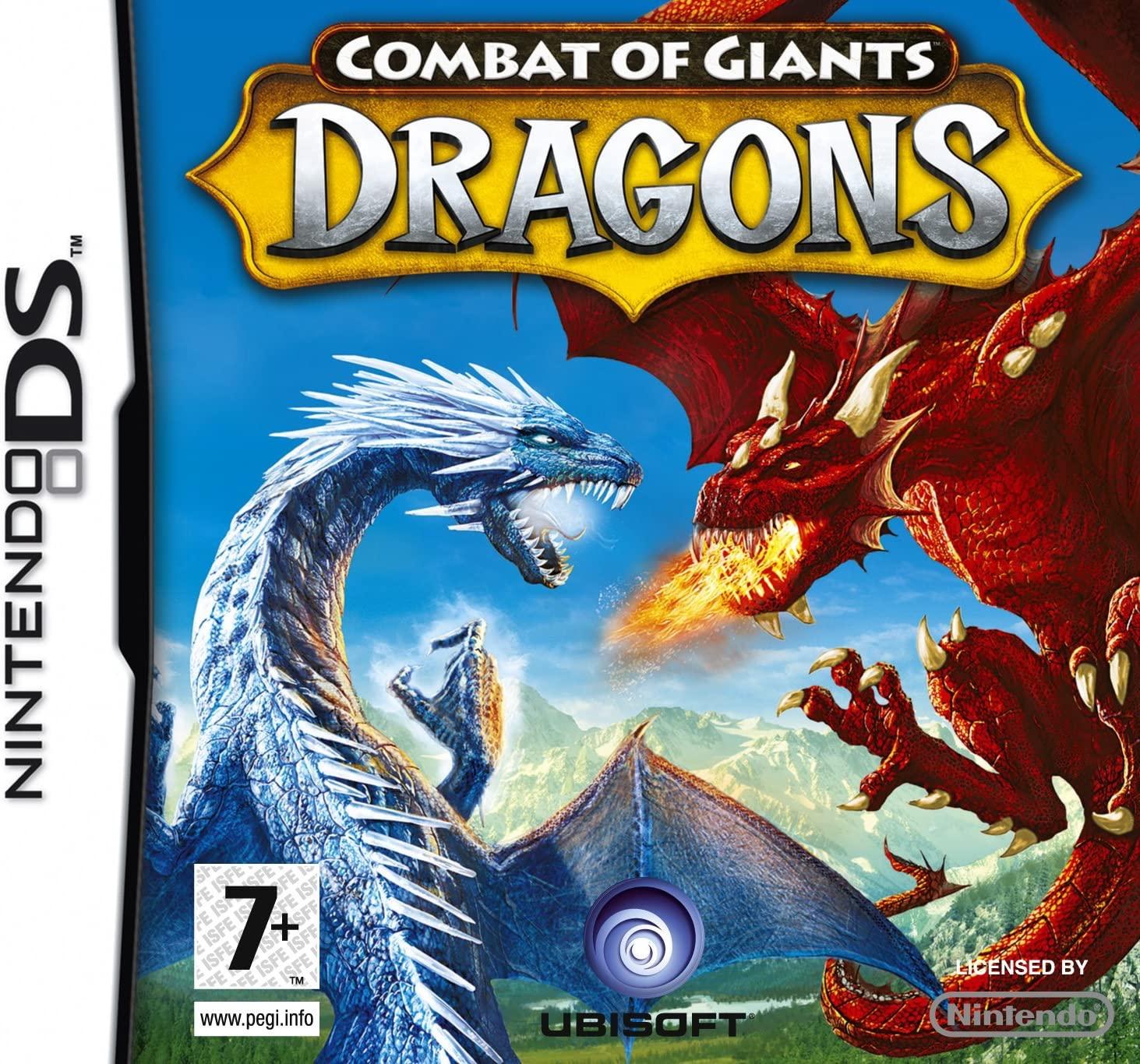 Portada de Combat Of Giants: Dragons para DS (PAL España)