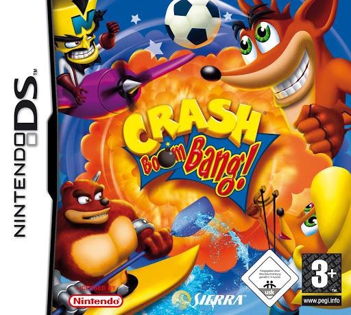 Portada de Crash Boom Bang para DS (PAL España)