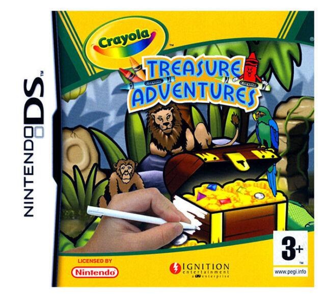 Portada de Crayola Treasure Adventures para DS (PAL España)