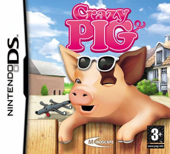Portada de Crazy Pig para DS (PAL España)