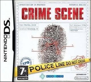 Portada de Crime Scene para DS (PAL España)