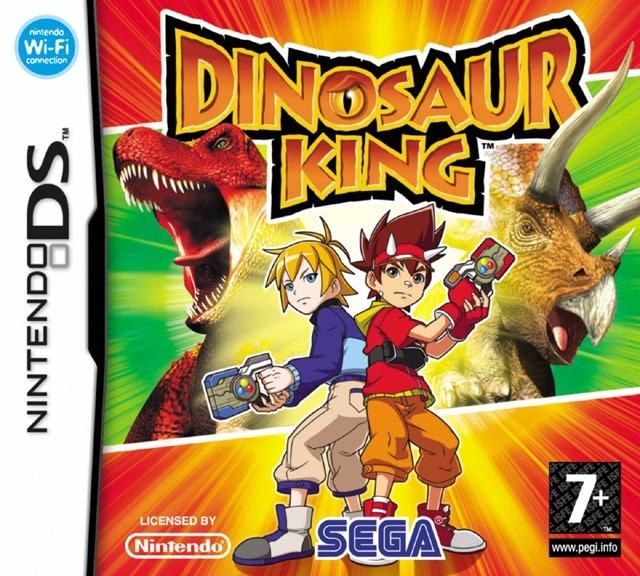Portada de Dinosaur King para DS (PAL España)