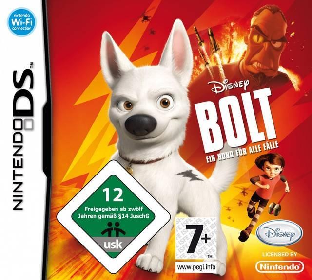 Portada de Disney Bolt para DS (PAL España)