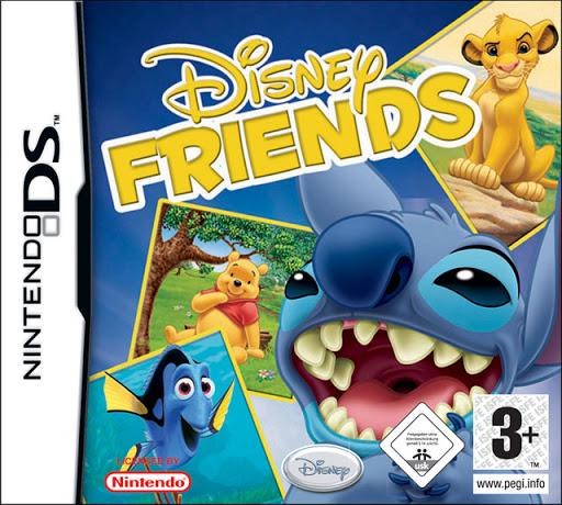 Portada de Disney Friends para DS (PAL España)