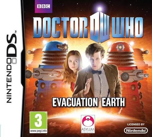 Portada de Doctor Who Evacuation Earth para DS (PAL España)
