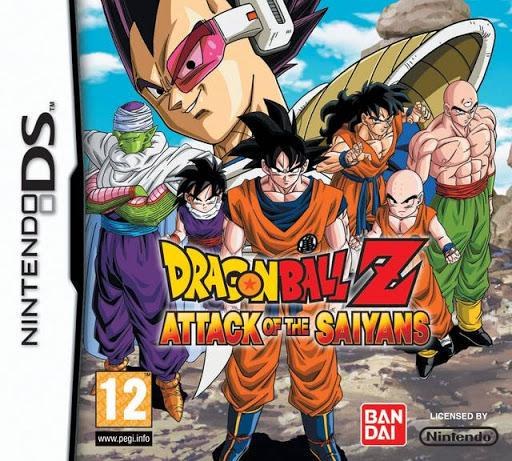 Portada de Dragon Ball Z: Attack of the Saiyans para DS (PAL España)