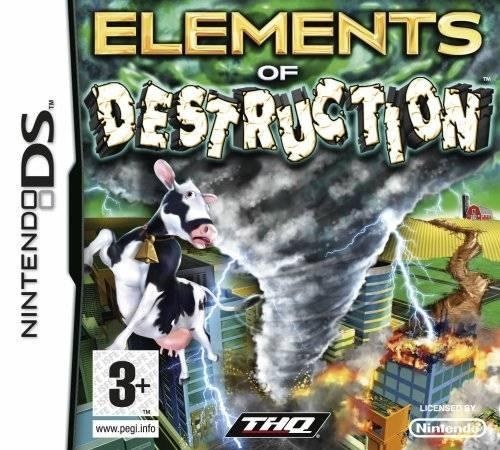 Portada de Elements of Destruction para DS (PAL España)