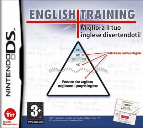 Portada de English Training para DS (PAL España)