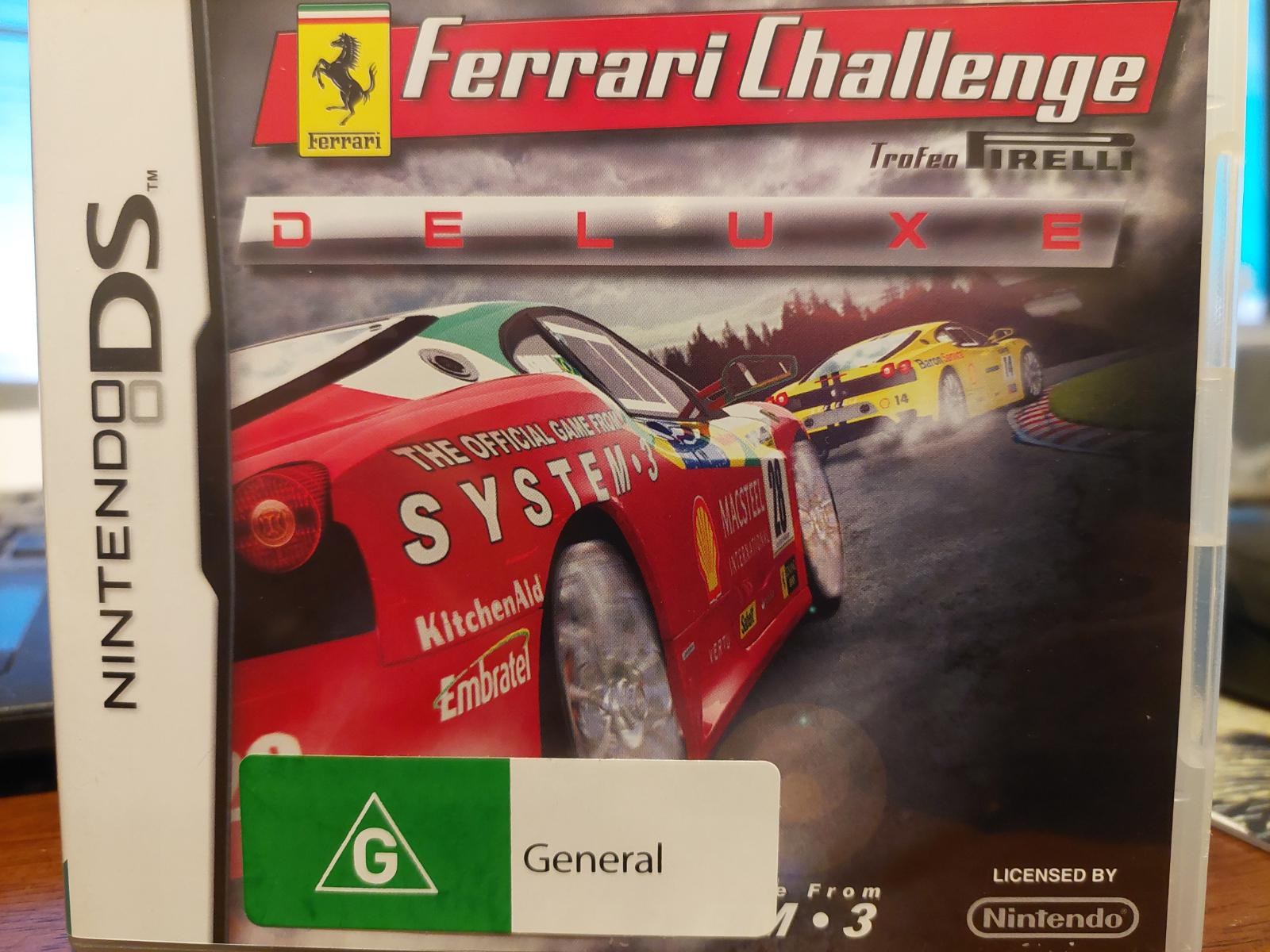 Portada de Ferrari Challenge Deluxe para DS (PAL España)
