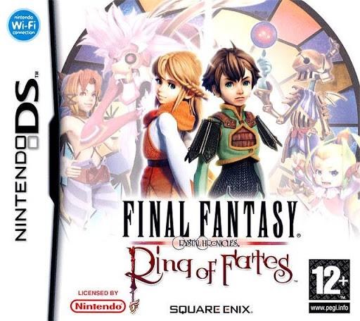 Portada de Final Fantasy Crystal Chronicles Ring of Fates para Nintendo DS (PAL España)