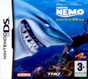 Portada de Finding Nemo Escape to the Big Blue para DS (PAL España)