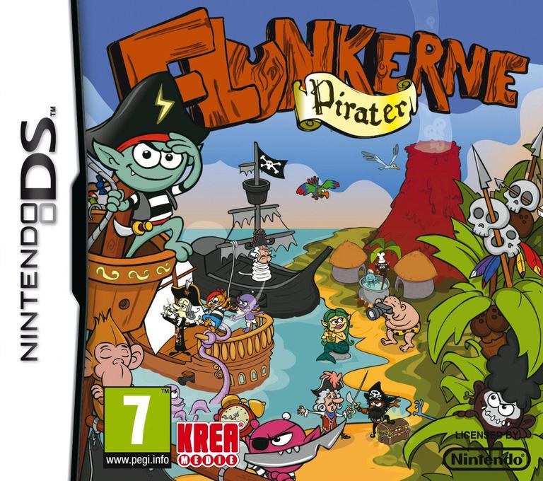 Portada de Flunkerne: Pirater para DS (PAL España)