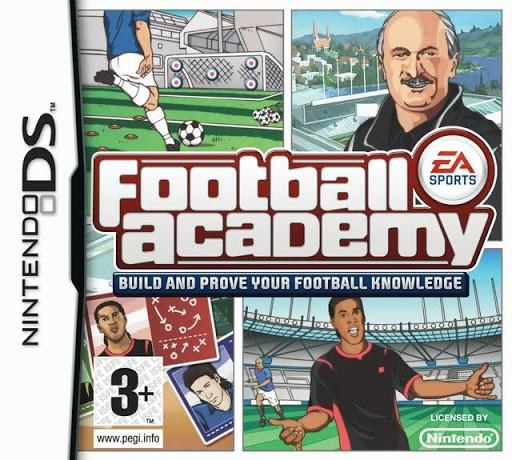 Portada de Football Academy para DS (PAL España)