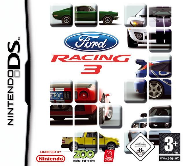 Portada de Ford Racing 3 para DS (PAL España)