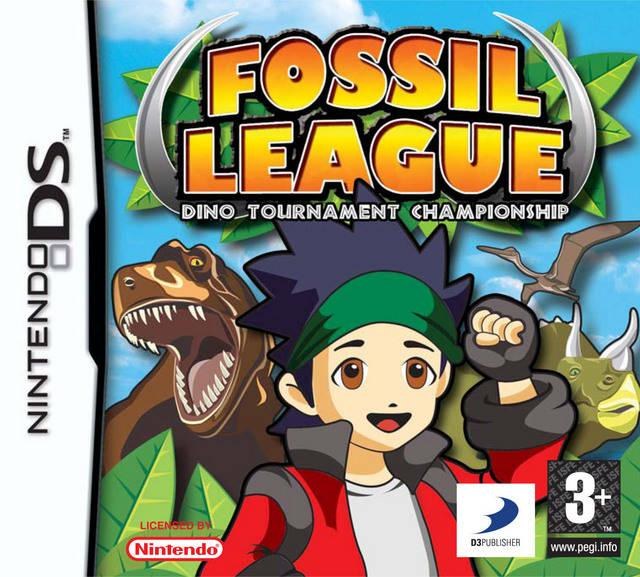 Portada de Fossil League Dino Tournament para DS (PAL España)