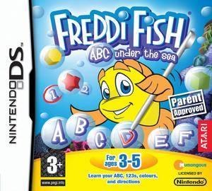 Portada de Freddi Fish: ABC Under The Sea para DS (PAL España)