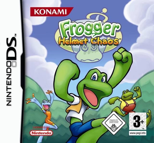 Portada de Frogger Helmet Chaos para DS (PAL España)
