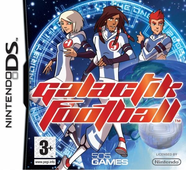 Portada de Galactik Football para DS (PAL España)