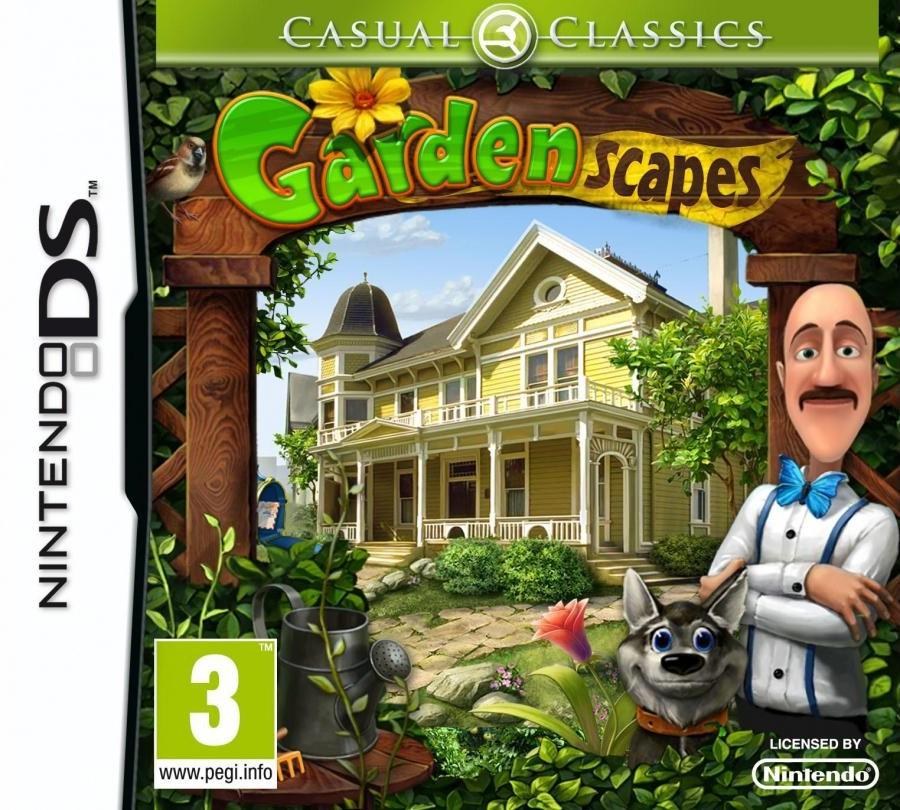 Portada de Gardenscapes para DS (PAL España)