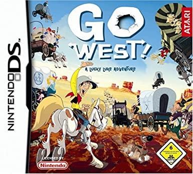 Portada de Go West! A Lucky Luke Adventure para DS (PAL España)